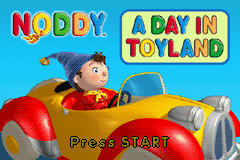Noddy - A Day in Toyland Title Screen